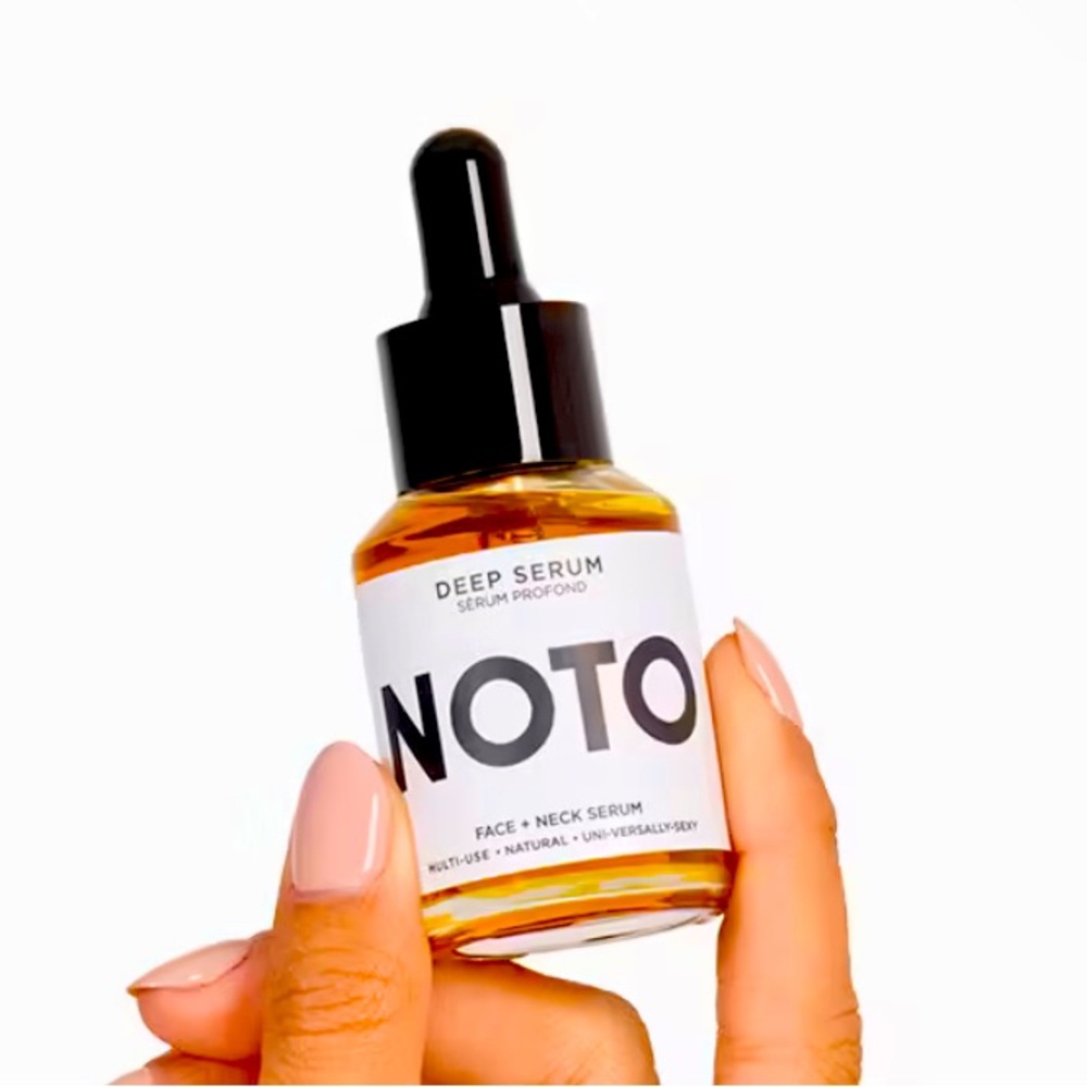 ☀️NOTO Deep serum face and neck serum New in box. Retails: $39
